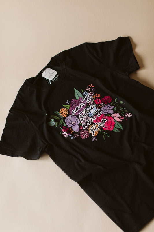 T shirt- Cant stop in color
