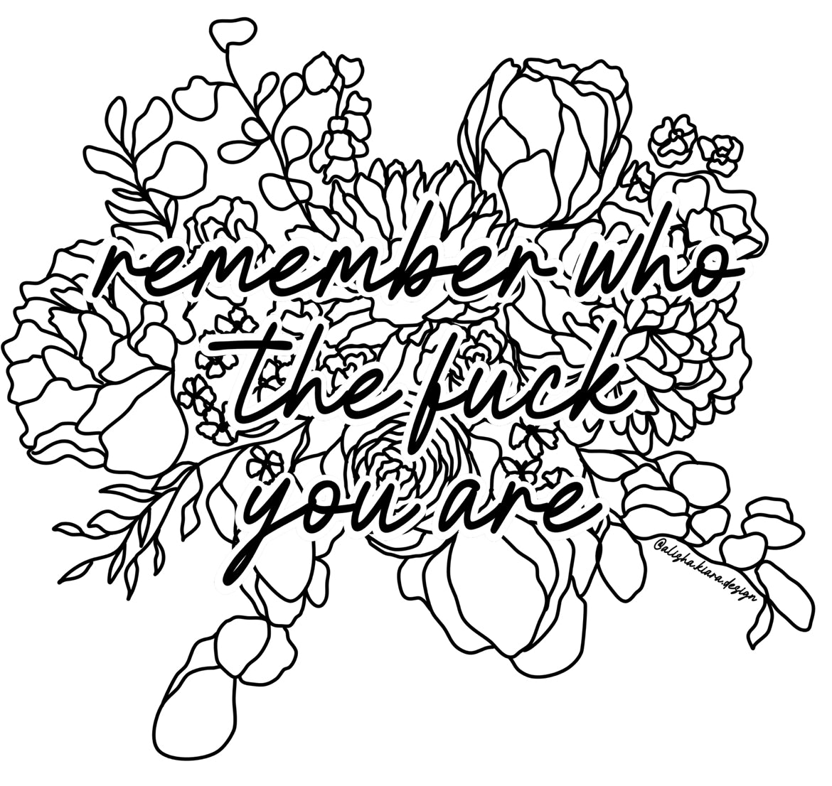 Sticker- Remember who you are