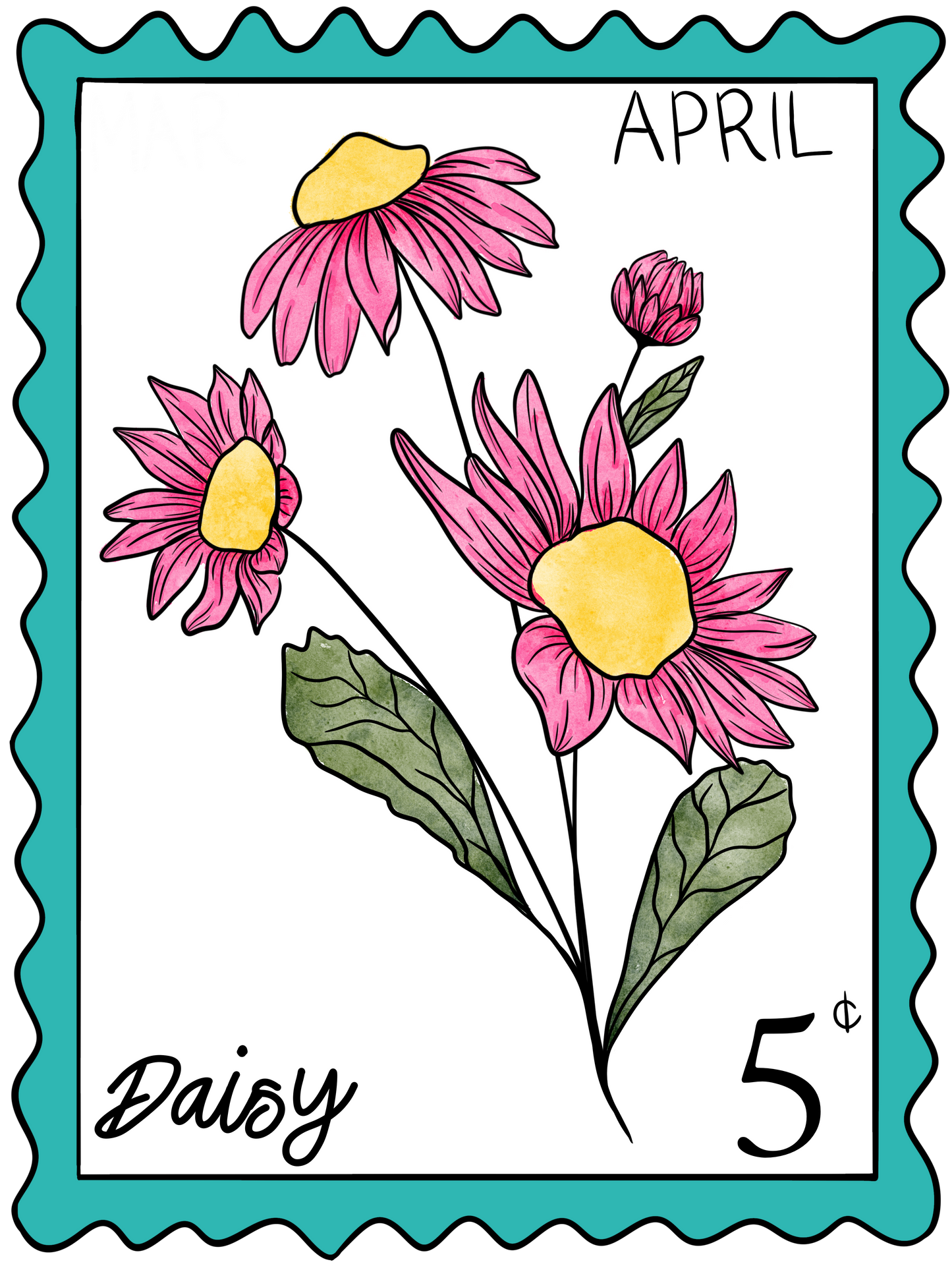 Birth month Sticker