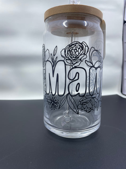 Beer Can Glass- MAMA