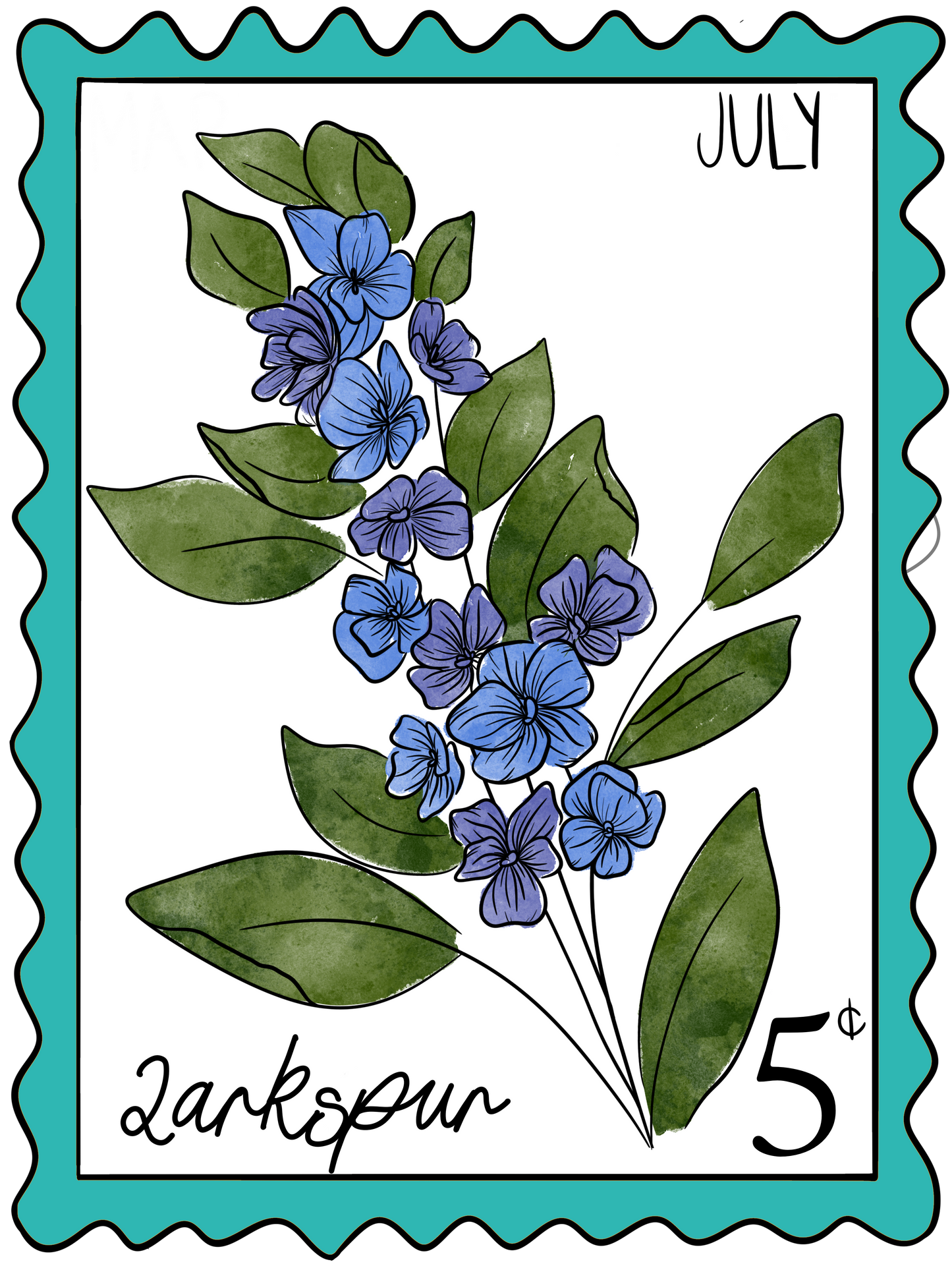 Birth month Sticker