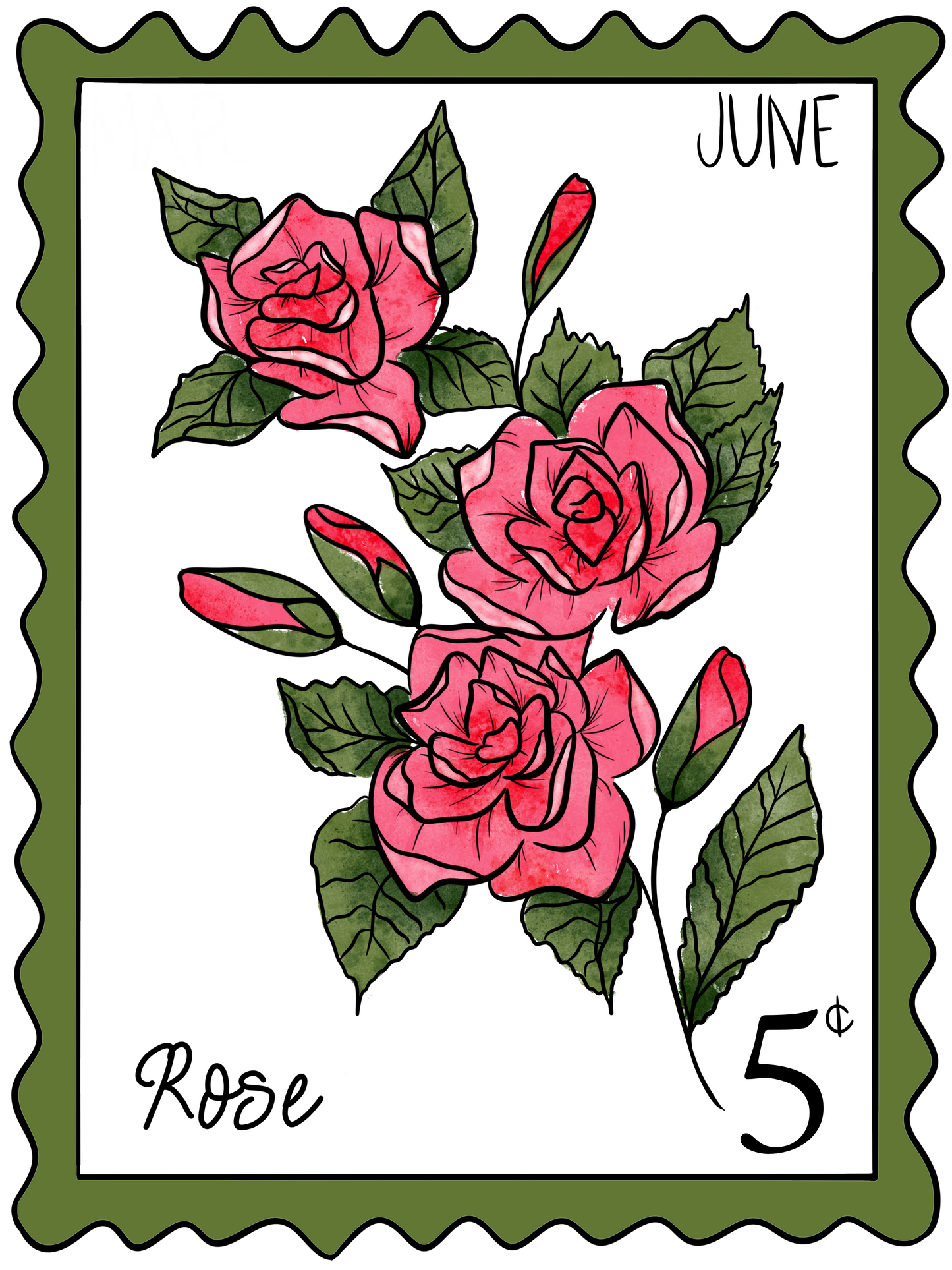 Birth month Sticker
