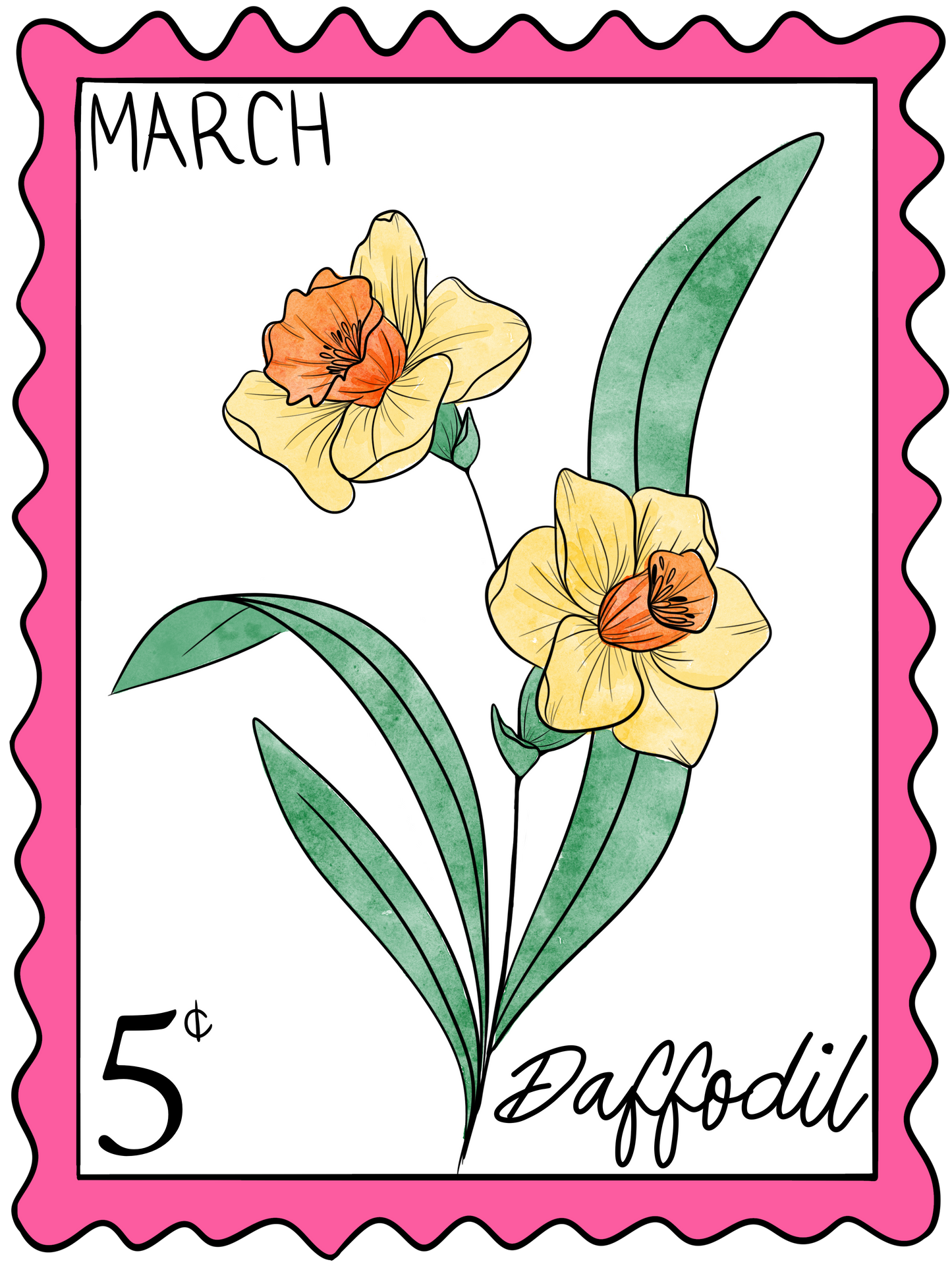 Birth month Sticker