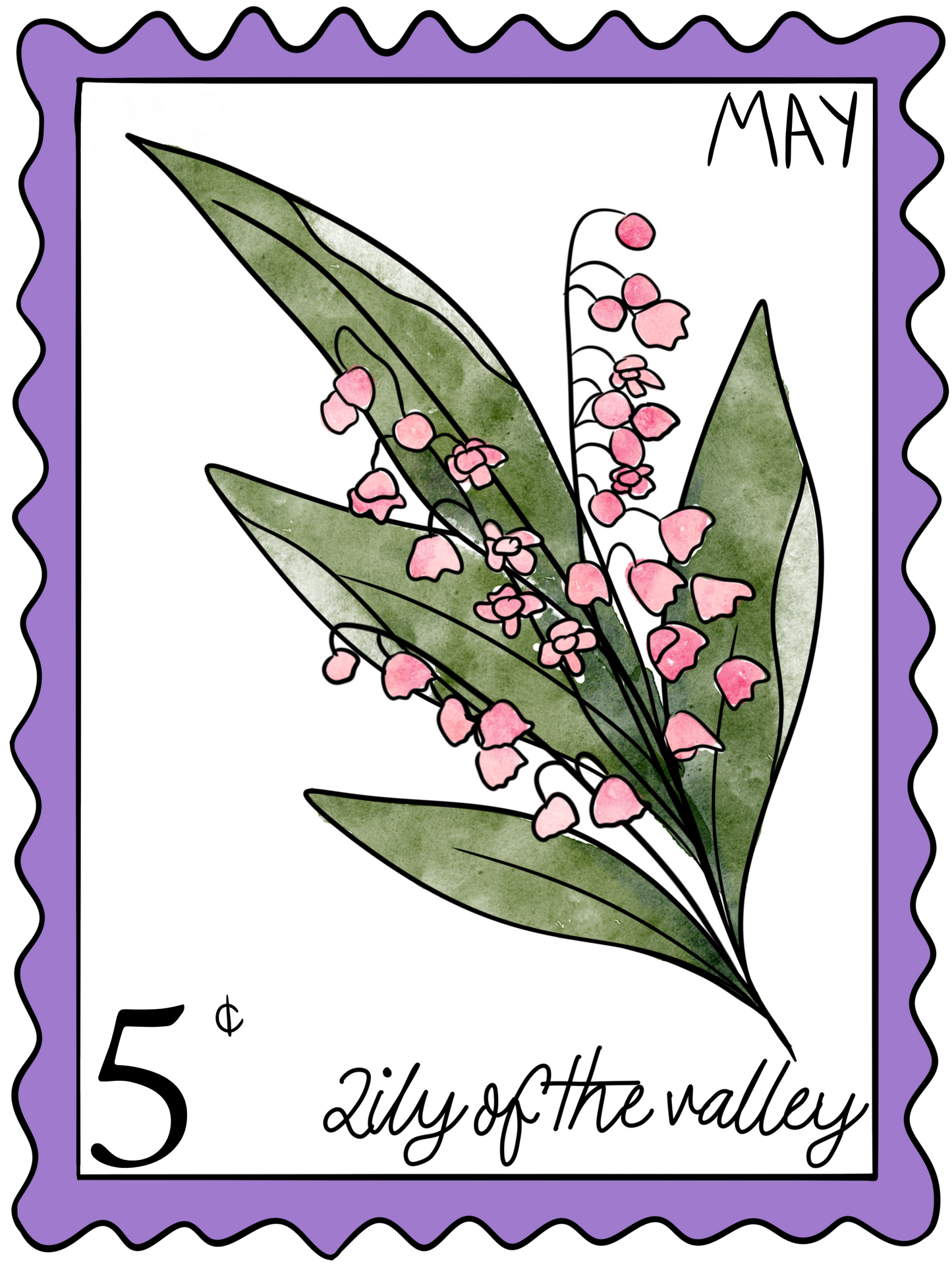 Birth month Sticker