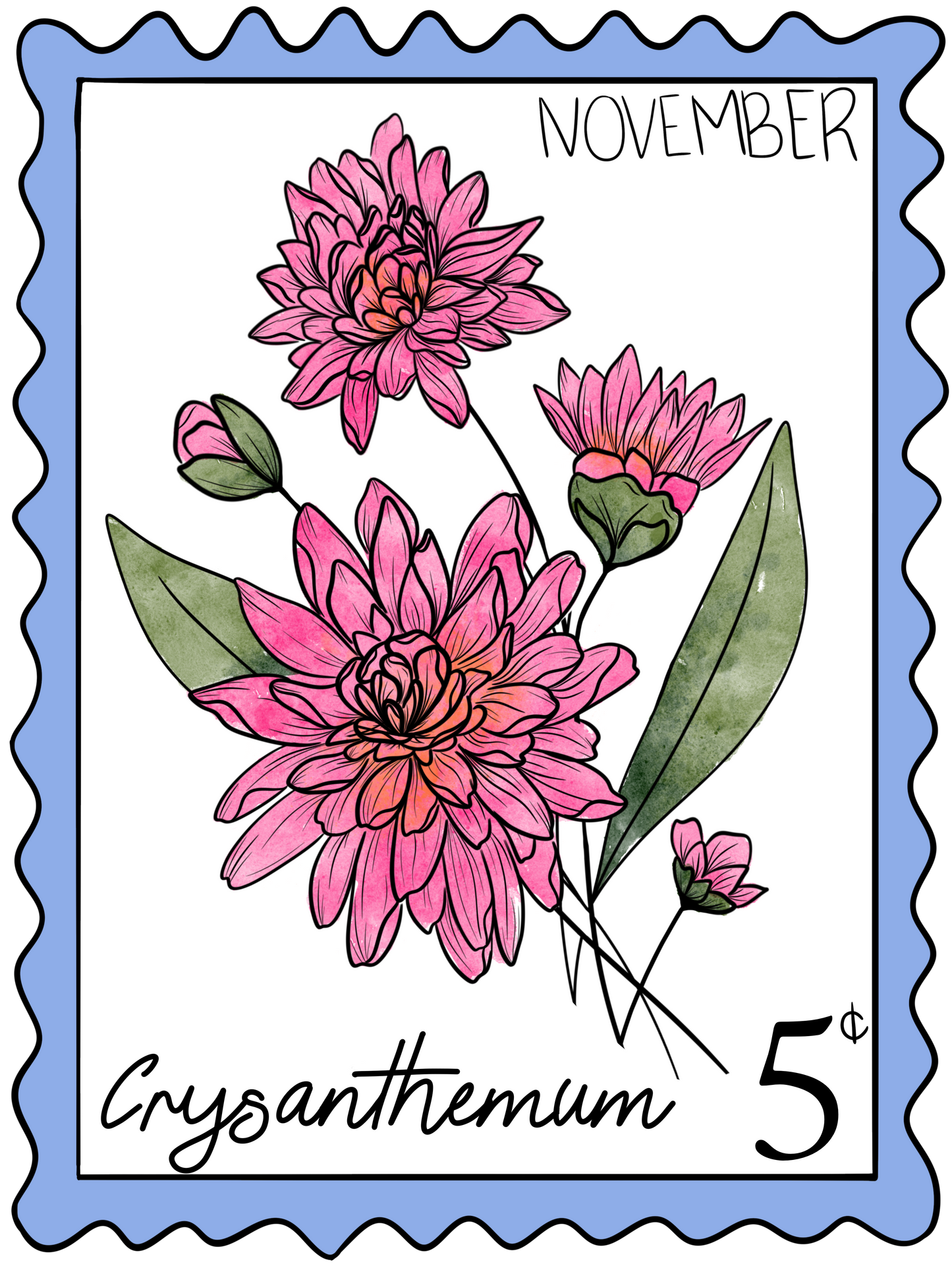 Birth month Sticker