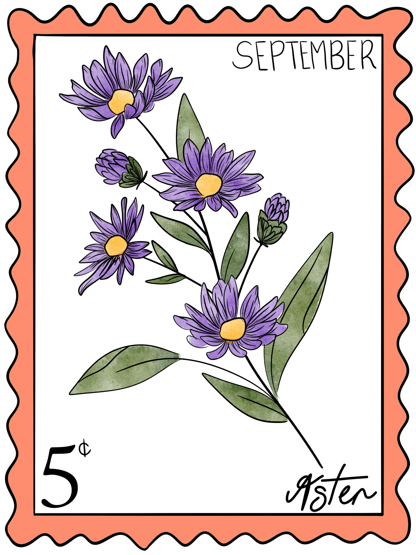 Birth month Sticker